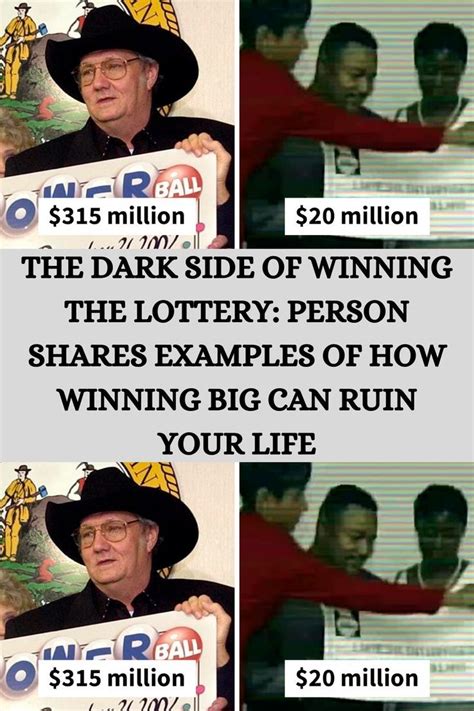 The Dark Side Of Winning The Lottery .